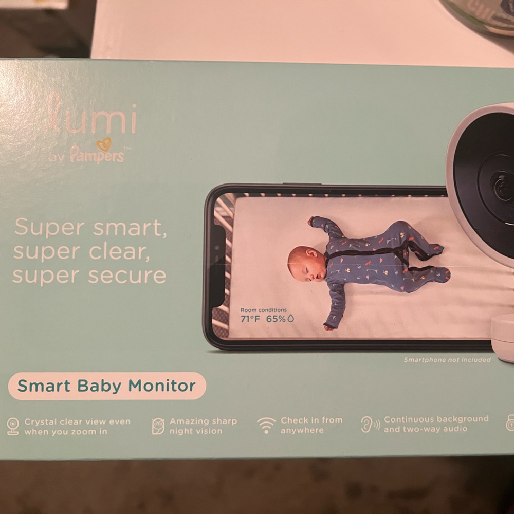 Lumi Pampers baby monitor
